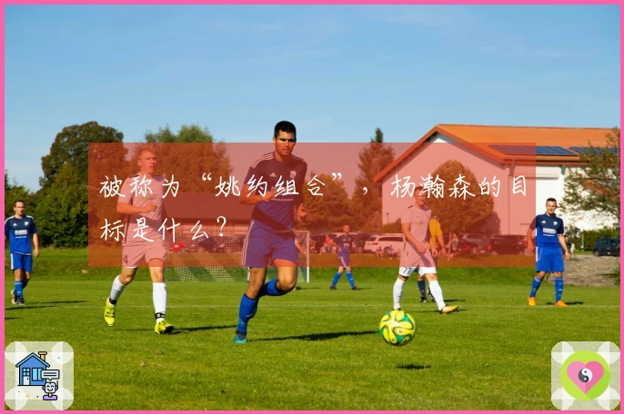 被称为“姚约组合”，杨瀚森的目标是什么？