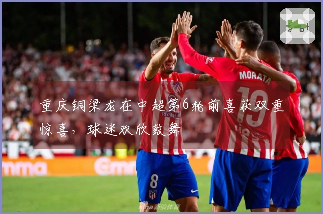 重庆铜梁龙在中超第6轮前喜获双重惊喜，球迷欢欣鼓舞